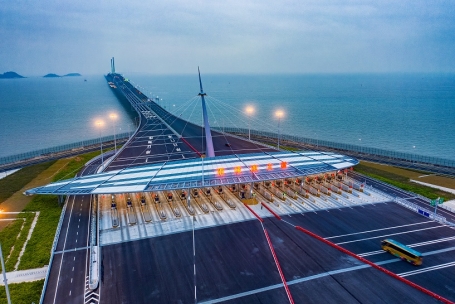 Hong Kong Zhuhai Macao Bridge C&ED In-bound Cargo Examination Building